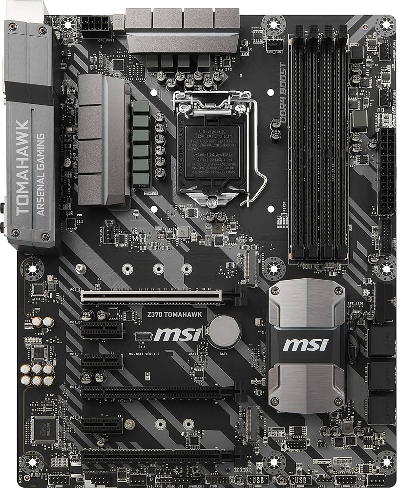 CPU MSI Z370 TOMAHAWK + Intel Core i5-8400 MSI Z370 TOMAHAWK Motherboard - Specs, Compare Prices | Pangoly